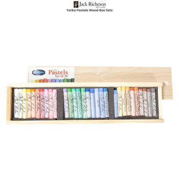 32 Pages Oil Pastel Paper Pad Set - 4 Shades of Natural-Toned Thick Paper - 2 x 16-Page Pastel Drawing Paper Sketchbooks - 9x12 in - 67 lb (180 GSM)