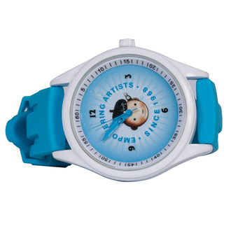 Jerry's Logo Artist Wrist Watch, Neon Blue