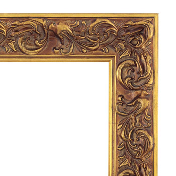 Old Town 4pk- 12x12 Matted Square Gallery Picture Frames (Gold, 12x12)
