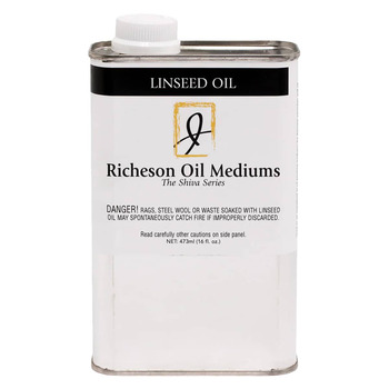 Jack Richeson Shiva Signature Linseed Oil, 16oz Can