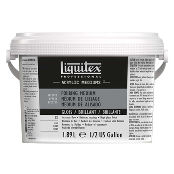 Liquitex Acrylic Pouring Medium - Gloss, 64oz