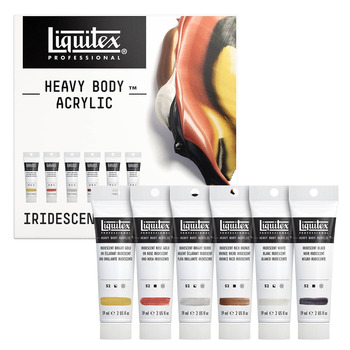 Liquitex Professional Heavy Body 59 ml Set of 6 Iridescent Colors