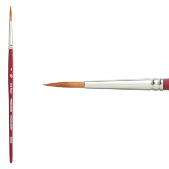 Princeton Velvetouch™ Series 3950 Synthetic Blend Brush #4 Long Round
