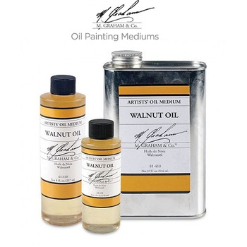 Mont Marte Premium Amber Thinner, 16.9oz (500ml), Low Odor Oil Paint Solvent, Water-Based, Low Viscosity, Water Mixable Medium