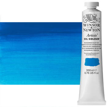 Winsor & Newton Artists' Oil - Manganese Blue Hue, 200ml Tube