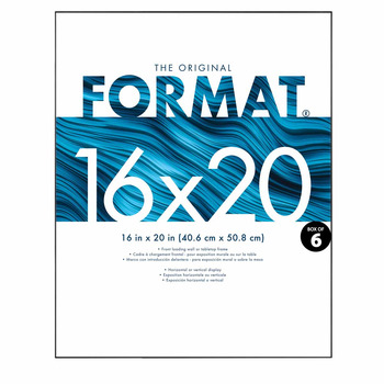 MCS Format Frame - Black, 16" x 20" (Box of 6)