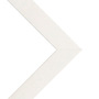 Millbrook Collection: Prague White Frame .75" 22"x28" with Acrylic