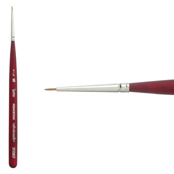 Princeton Velvetouch™ Series 3950 Synthetic Blend Brush #3/0 Mini Spotter