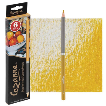 Cezanne Colored Pencils - Mars Yellow, Box of 6