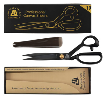 New York Central Professional Canvas Shears 10"
