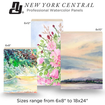 New York Central&reg; Professional Watercolor Panels