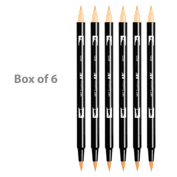 Tombow Dual Brush Pen N910 Opal (Box of 6)