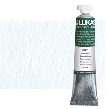 LUKAS Designer's Artist Gouache - Opaque White, 20ml Tube
