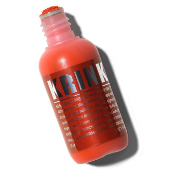 Krink K-60 Dabber Alcohol-Based Paint Marker, Orange 60ml