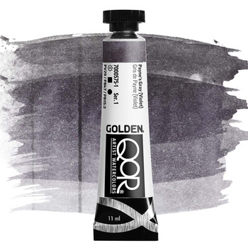 QoR Watercolor Paint - Payne's Gray (Violet), 11ml Tube
