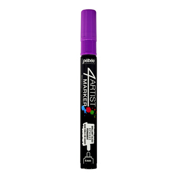 Pebeo 4Artist Marker Violet Broad Bullet Nib 4 mm