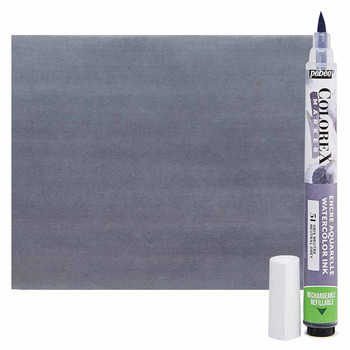Pebeo Colorex Watercolor Marker, Neutral Grey
