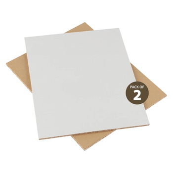 Pragati Systems® Medium Grain 18x24 Inch 7 Oz. Primed Canvas Board for  Painting CP1824, White (Pack of 1)