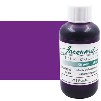 Jacquard Silk Color - Purple, 60ml Bottle