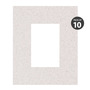 Pyramid Pre-Cut Mats 4 Ply - Style K - Granite (Pack of 10)