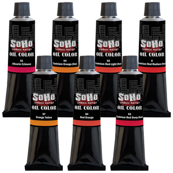 Soho Oil Color - Red...