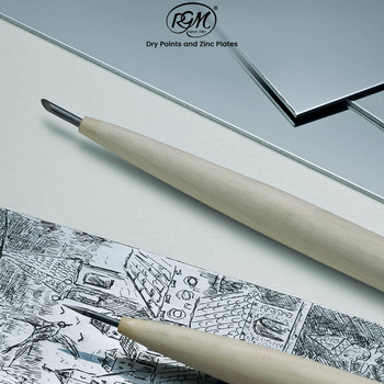 RGM Drypoint Tools and Zinc Plates