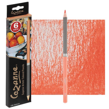 Cezanne Colored Pencils - Salmon, Box of 6