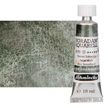 Horadam Super Granulating Watercolor - Haze Black, 15ml Tube