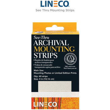 Lineco See Thru Archival Mounting Strips