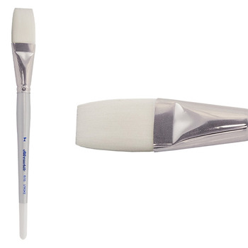 Silver Brush Silverwhite® Short Handle Brush Stroke 1"