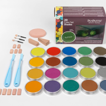 PanPastel™ Artists' Pastel - Shades, Set of 20