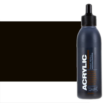 Montana ACRYLIC Water-Based Marker Refill - Shock Black, 25ml