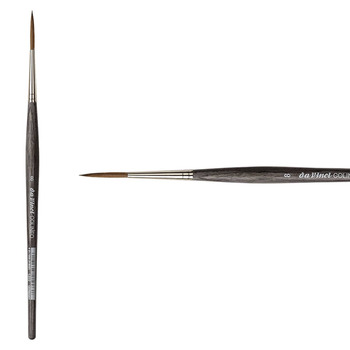 Da Vinci Colineo Series 1222 Synthetic Kolinsky Brush, Size 8 Rigger
