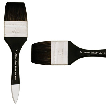 Silver Brush Black Velvet® Watercolor Brush Series 3014S Wash 2"