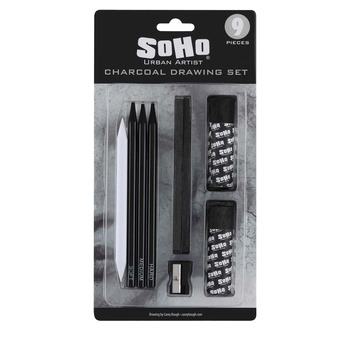 Generals Charcoal Drawing Set – Artist Collection – Jerrys Artist