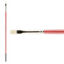 SoHo Urban Artist White Bristle Brush, Bright Size # 2 (Long Handle)