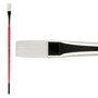 SoHo Urban Artist White Filament Brush, Flat Size # 8 (Long Handle)