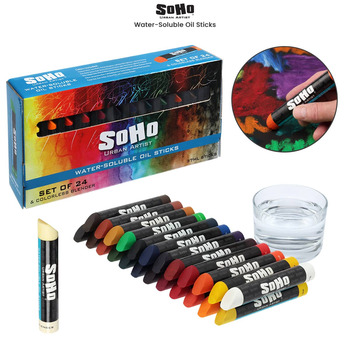 SoHo Urban Artist Water-Soluble Oil Paint Sticks