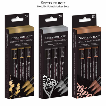 Spectrum Noir Metallic Paint Marker Sets