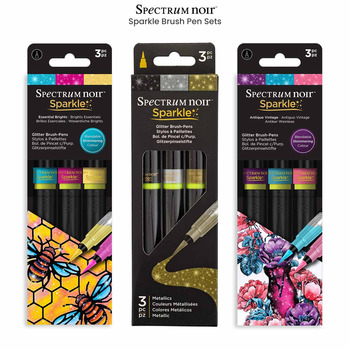 Spectrum Noir Sparkle Brush Pen Sets