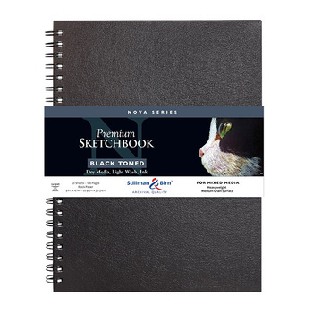 Strathmore 400 Series Toned Blue Mixed Media Pad 9x12in