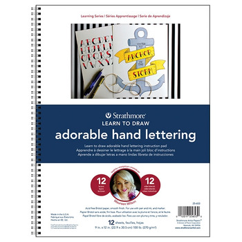 Strathmore 200 Learning Series Adorable Hand Lettering Pad 9x12"
