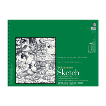  Strathmore 300 Series Drawing Pad, 18x24 Wire Bound, 25  Sheets : Arts, Crafts & Sewing