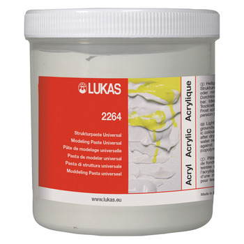 LUKAS Acrylic Medium - Universal Modeling Paste, 500ml