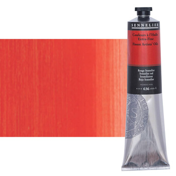Sennelier Artists' Extra-Fine Oil - Sennelier Red, 200 ml Tube