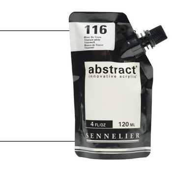 Sennelier Abstract Acrylics Titanium White 120 ml