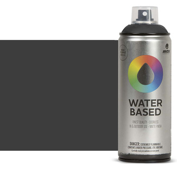 Montana Water Based Spray - Transparent Black, 400ml