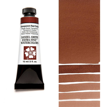 Daniel Smith Extra Fine Watercolor - Transparent Red Oxide, 15 ml Tube