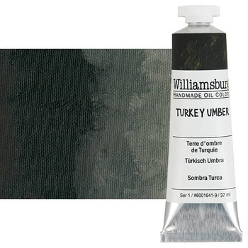 Williamsburg Oil Color, Turkey Umber, 37ml Tube