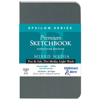 Stillman & Birn Epsilon 3.5x5.5" Softbound Portrait Sketchbook